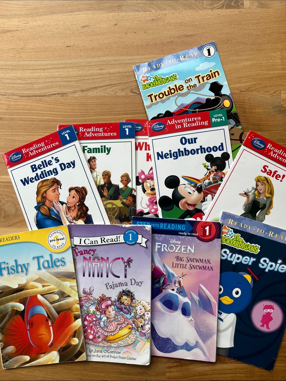 Disney and other Ready-to-Read Collection - various paperback